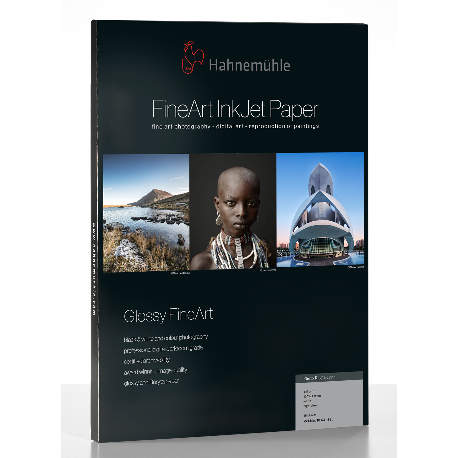 Hahnemühle Photo Rag Baryta 315gsm 21x59,4cm 25 Blatt