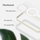 Woodcessories Clear Case Magsafe iPhone 14 Pro weiß