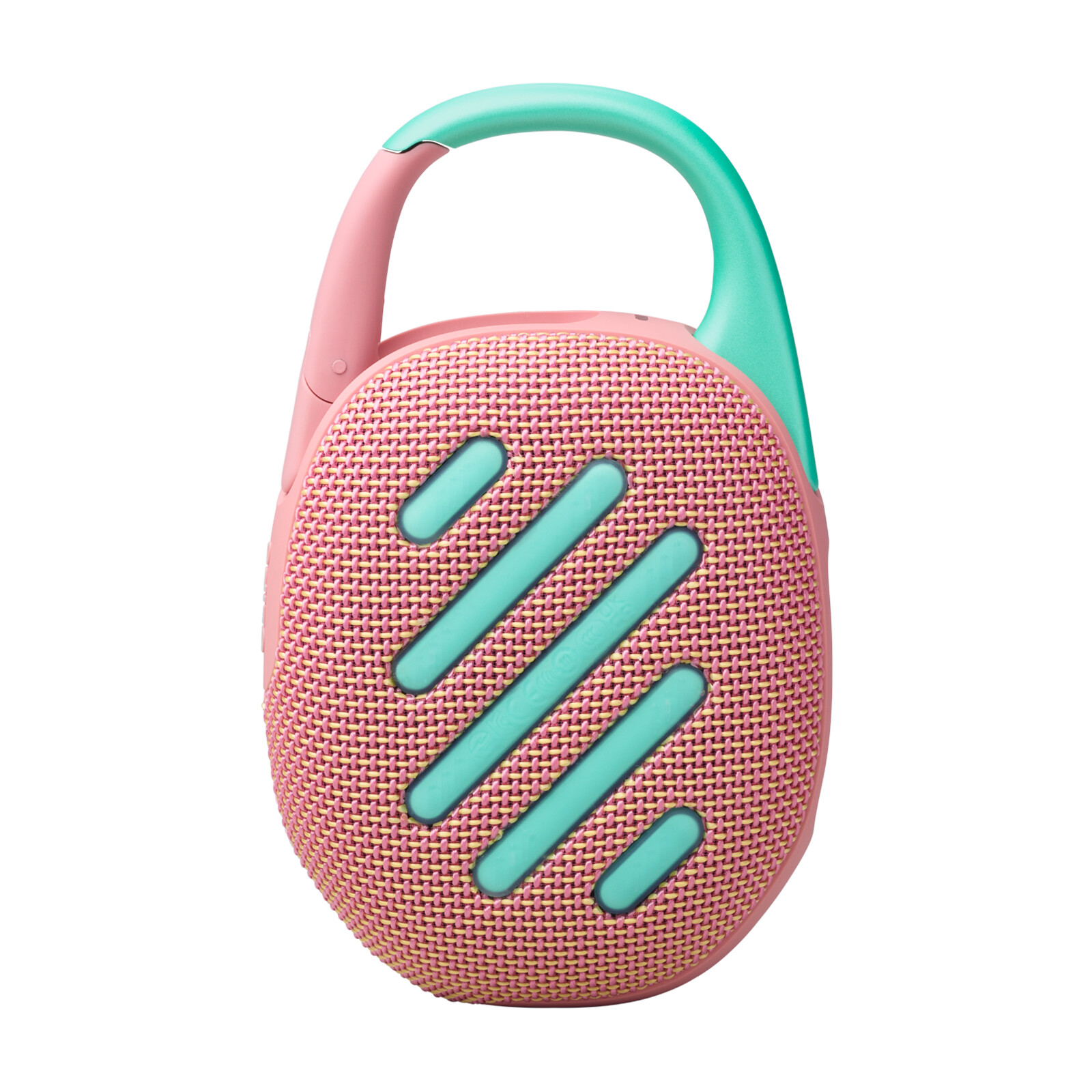 JBL Clip5 Bluetooth Lautsprecher mit Karabinerhaken pink