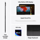 Apple iPad Pro 13" Wi-Fi mit Standardglas, 256GB, silber