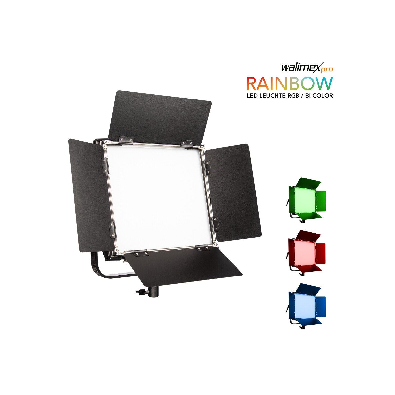 Walimex pro LED Rainbow 100W RGBWW Flächenleuchte