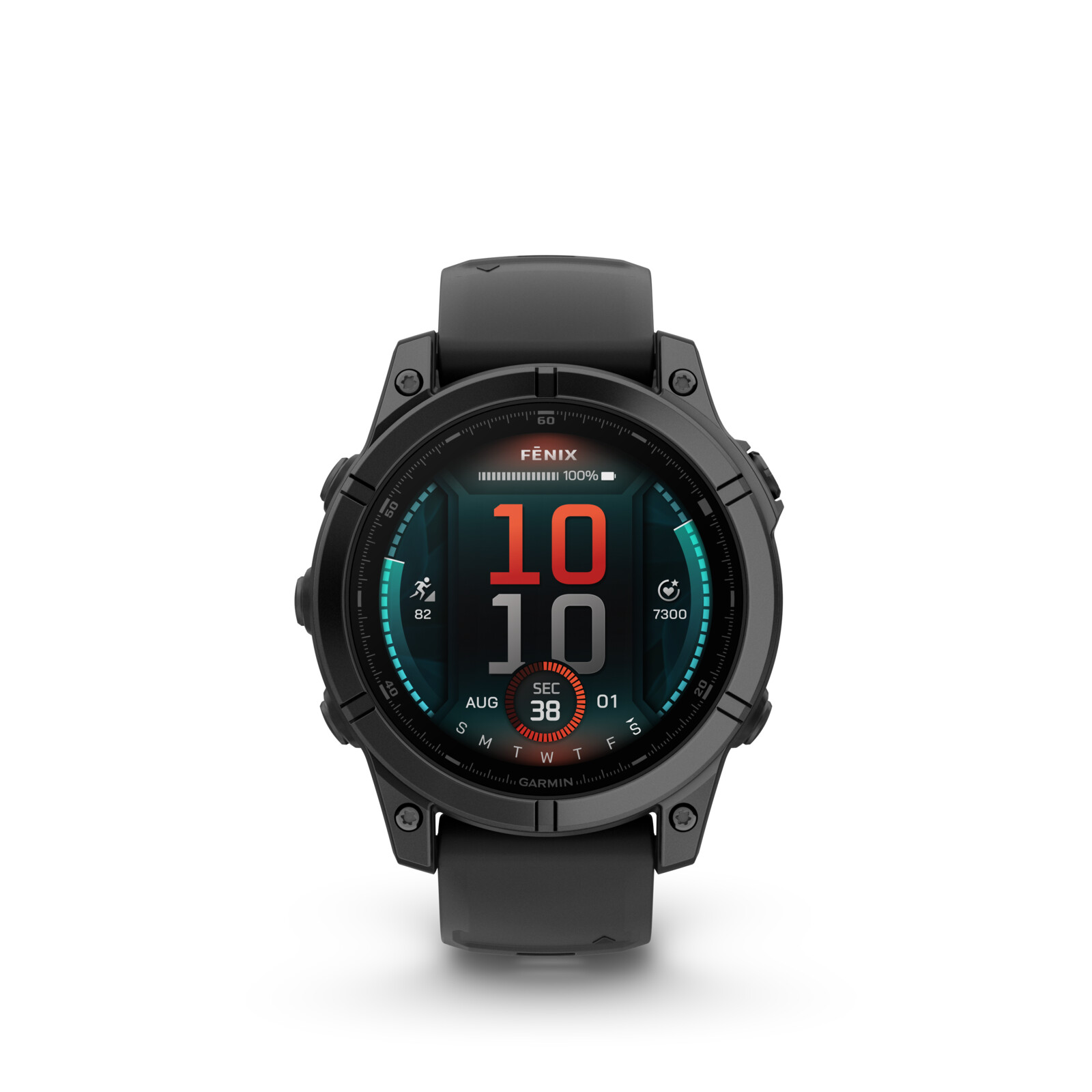 Garmin Fenix E 47mm Slate schwarz/schiefergrau