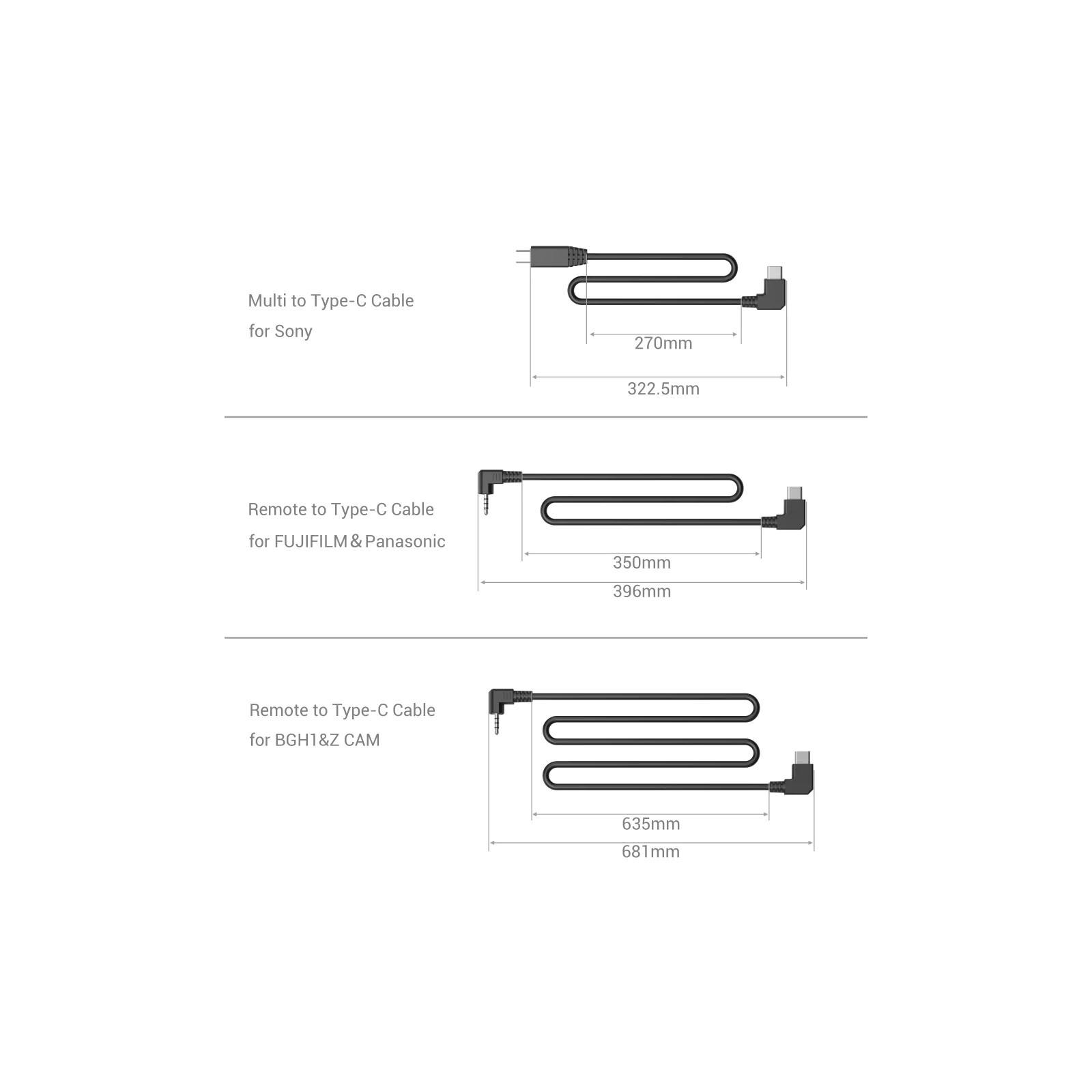 SmallRig Rosette Side Handle mit Record Remote Trigger 