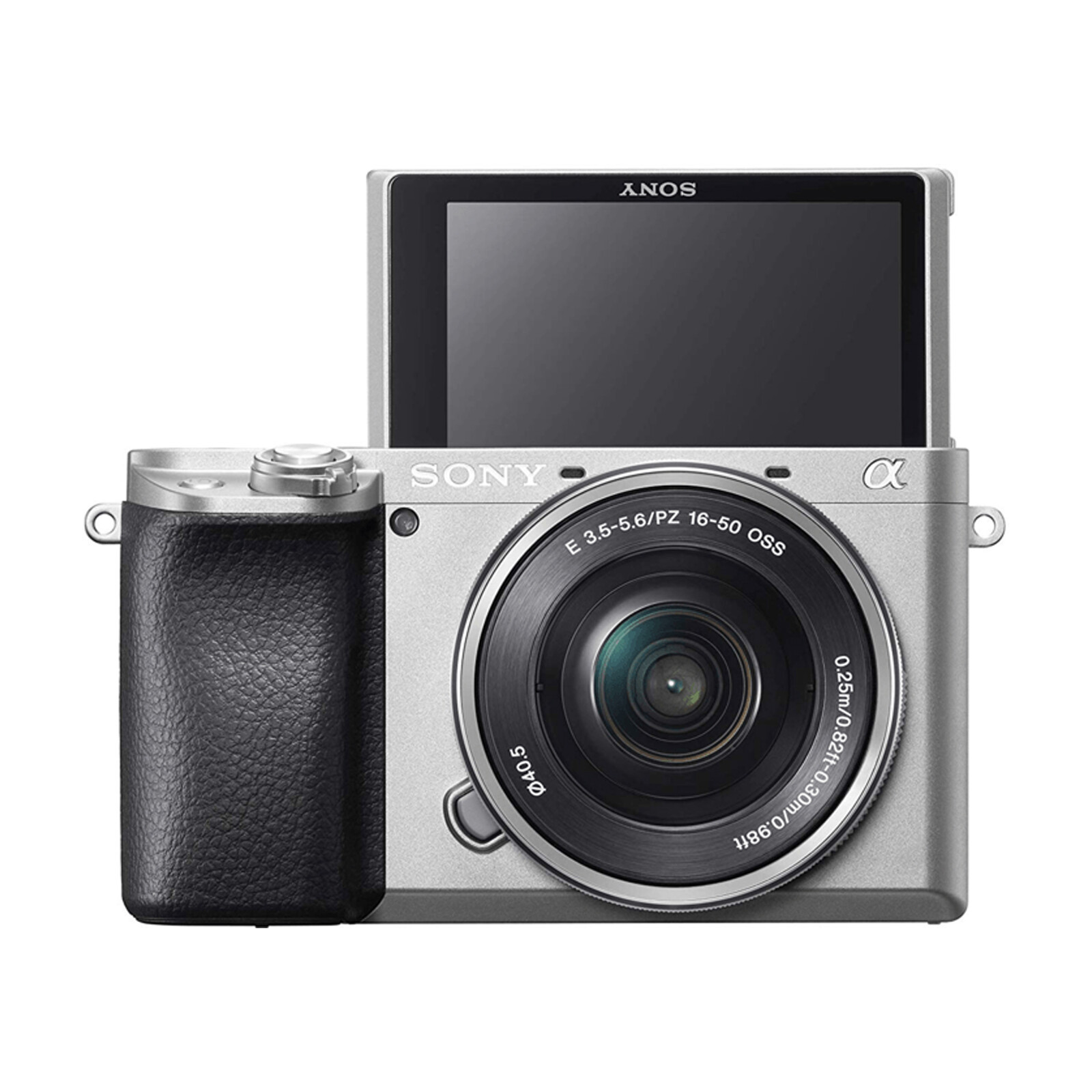 Sony Alpha 6100 + SELP 16-50/3,5-5,6 OSS silber