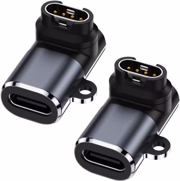 felixx Lade- Adapter DOPPELPACK Garmin zu USB Typ-C 