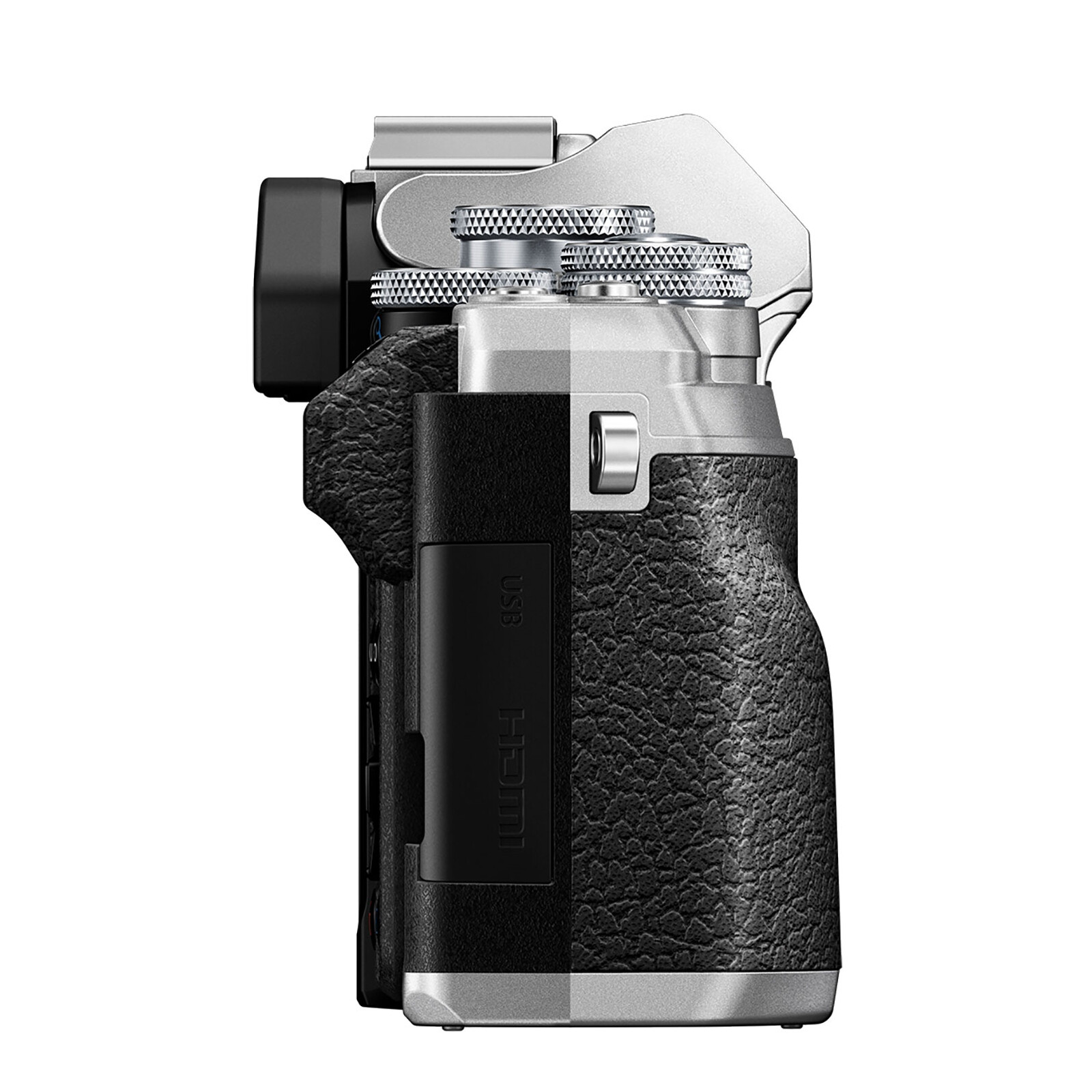 Olympus OM-D E-M 10 Mark IV Geh&auml;use silber