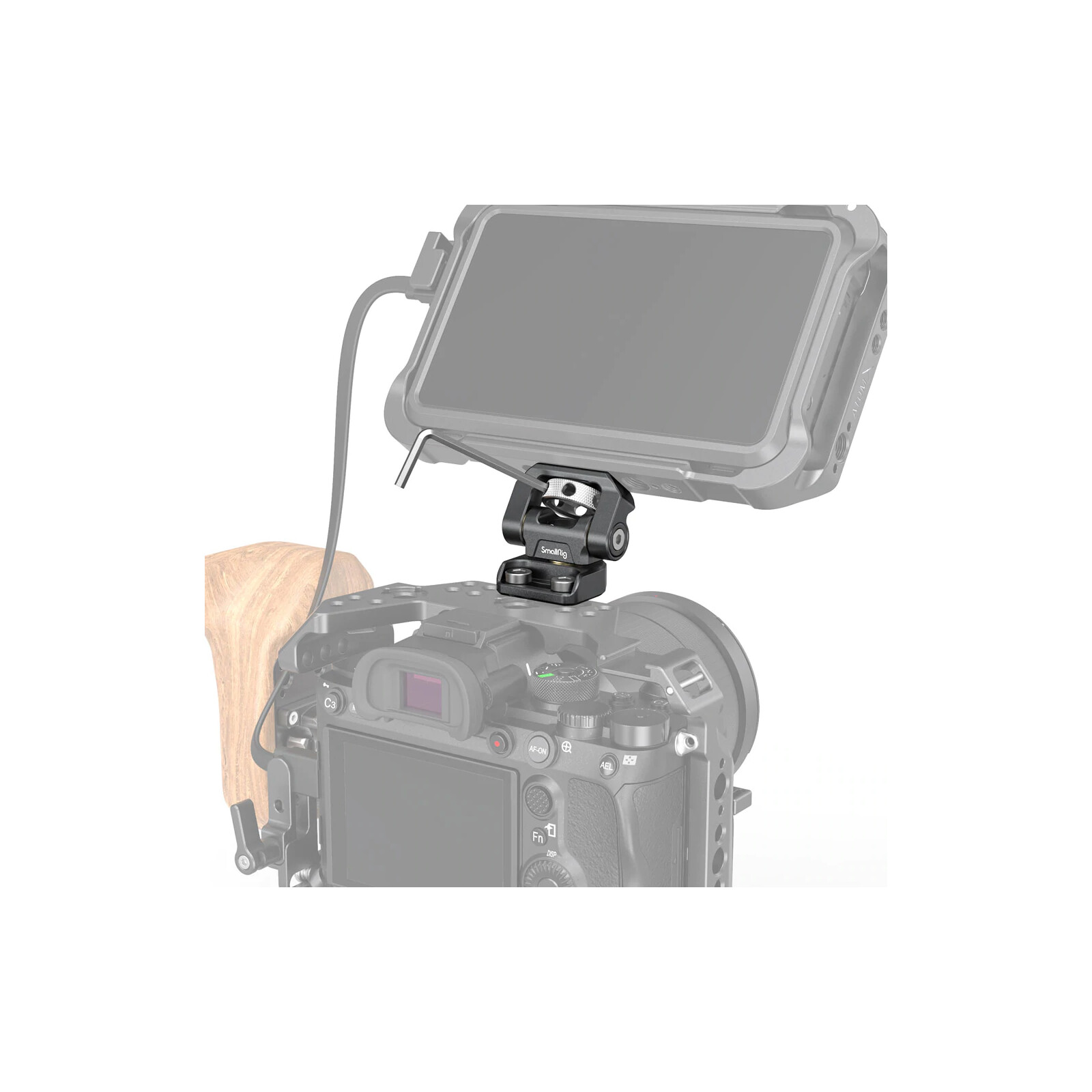 
SmallRig Monitorhalterung mit NATO-Klemme für DJI RS 2 