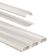 Hama 20571 PVC Kabelkanal eckig 100/2,1/1,0 cm weiß