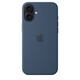  Apple iPhone 16 Plus Silikon Case mit Magsafe denim 