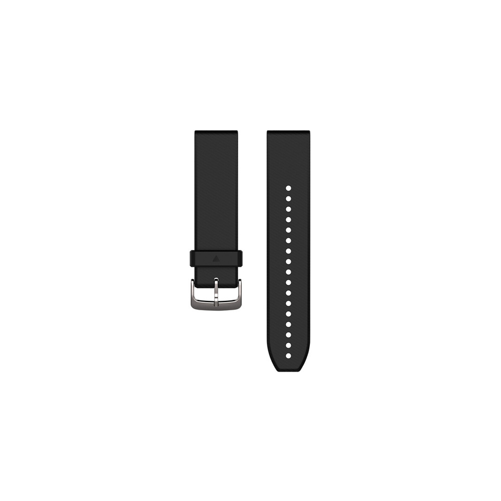 Garmin QuickFit 22 Band Silikon schwarz/silber