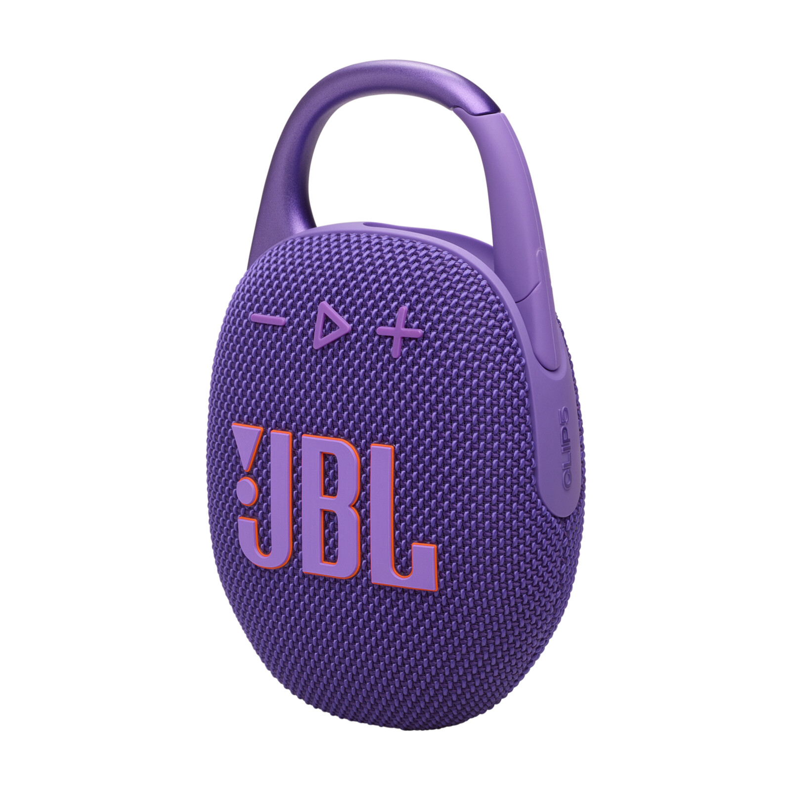 JBL Clip5 Bluetooth Lautsprecher mit Karabinerhaken lila