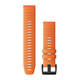 Garmin QuickFit 22 Uhrenband Silikon Ember Orange