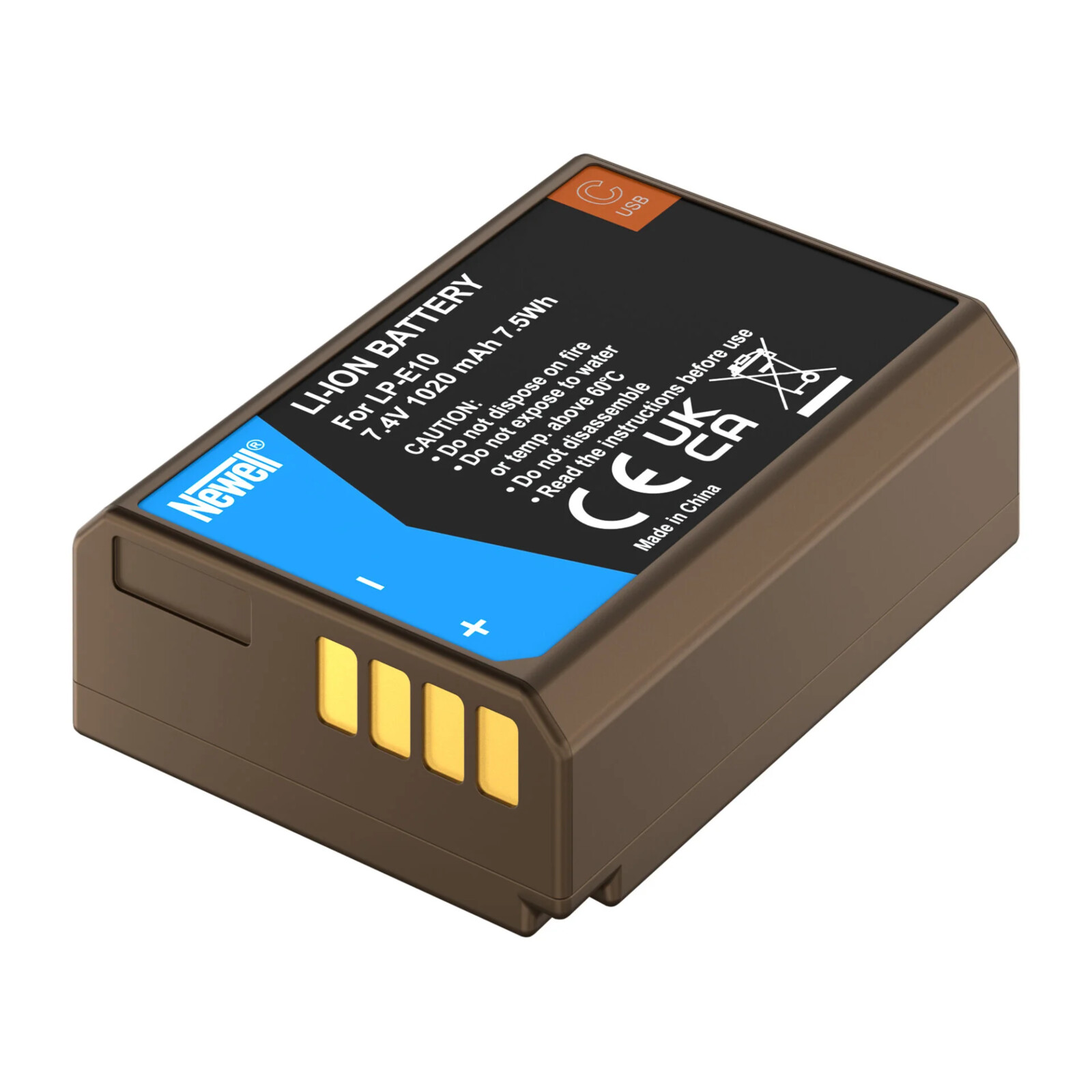 Newell Akku USB-C Canon LP-E10