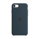 Apple iPhone SE Silikon Back Cover abyssblau