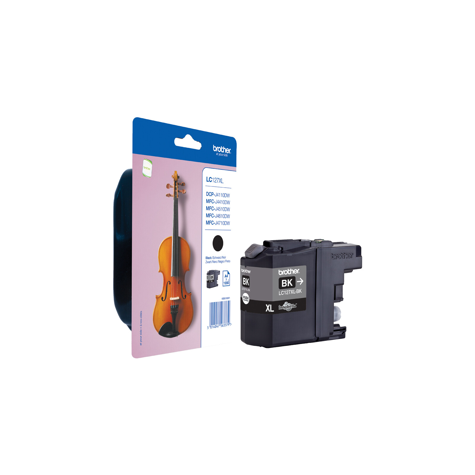 Brother LC127XL Tinte Black