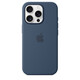  Apple iPhone 16 Pro Silikon Case mit Magsafe denim 