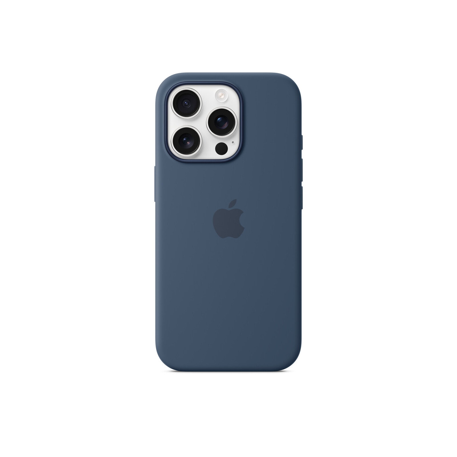  Apple iPhone 16 Pro Silikon Case mit Magsafe denim 