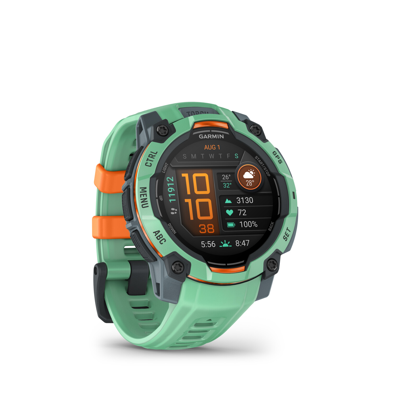Garmin Instinct 3 45mm twilight/neo tropic