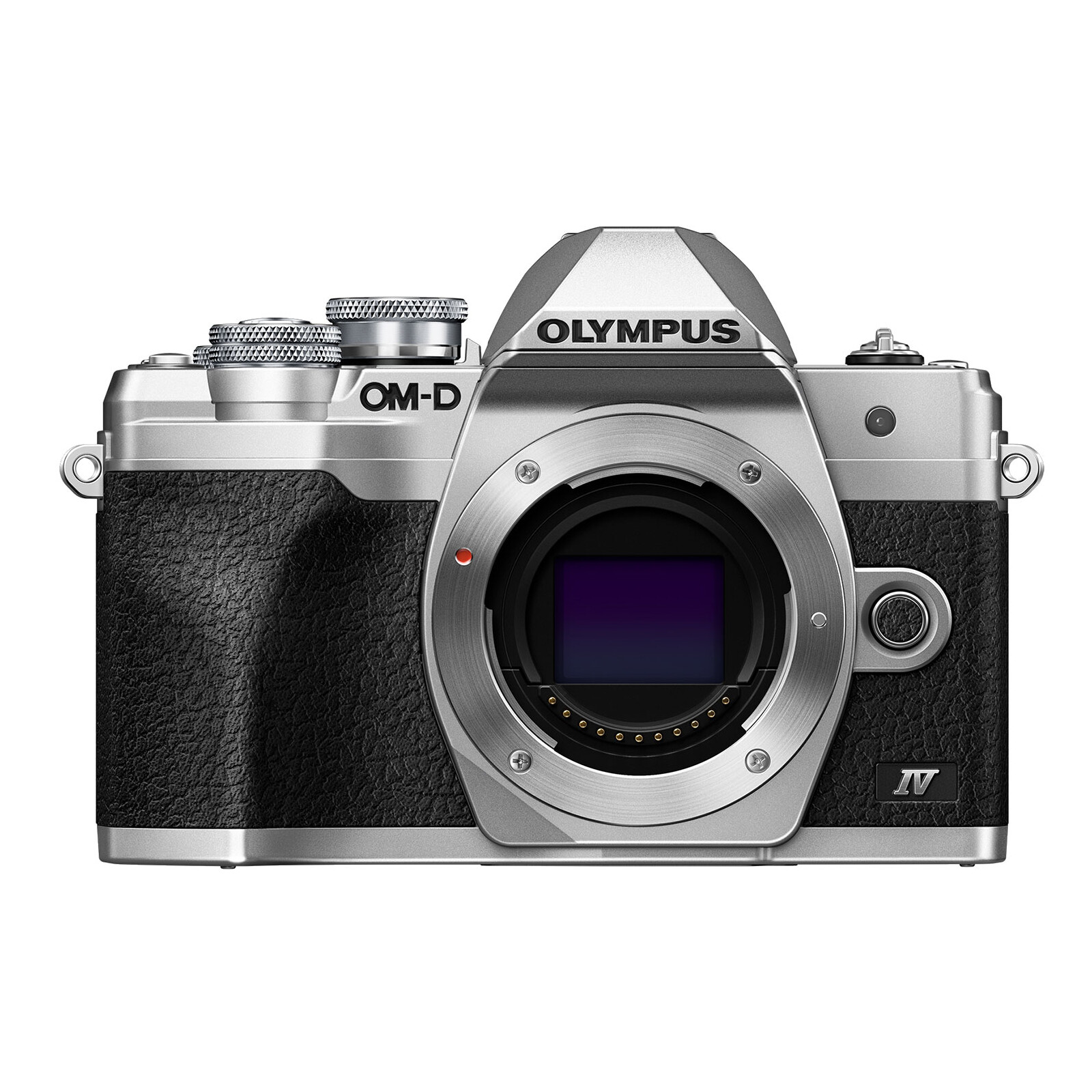 Olympus OM-D E-M 10 Mark IV Geh&auml;use silber