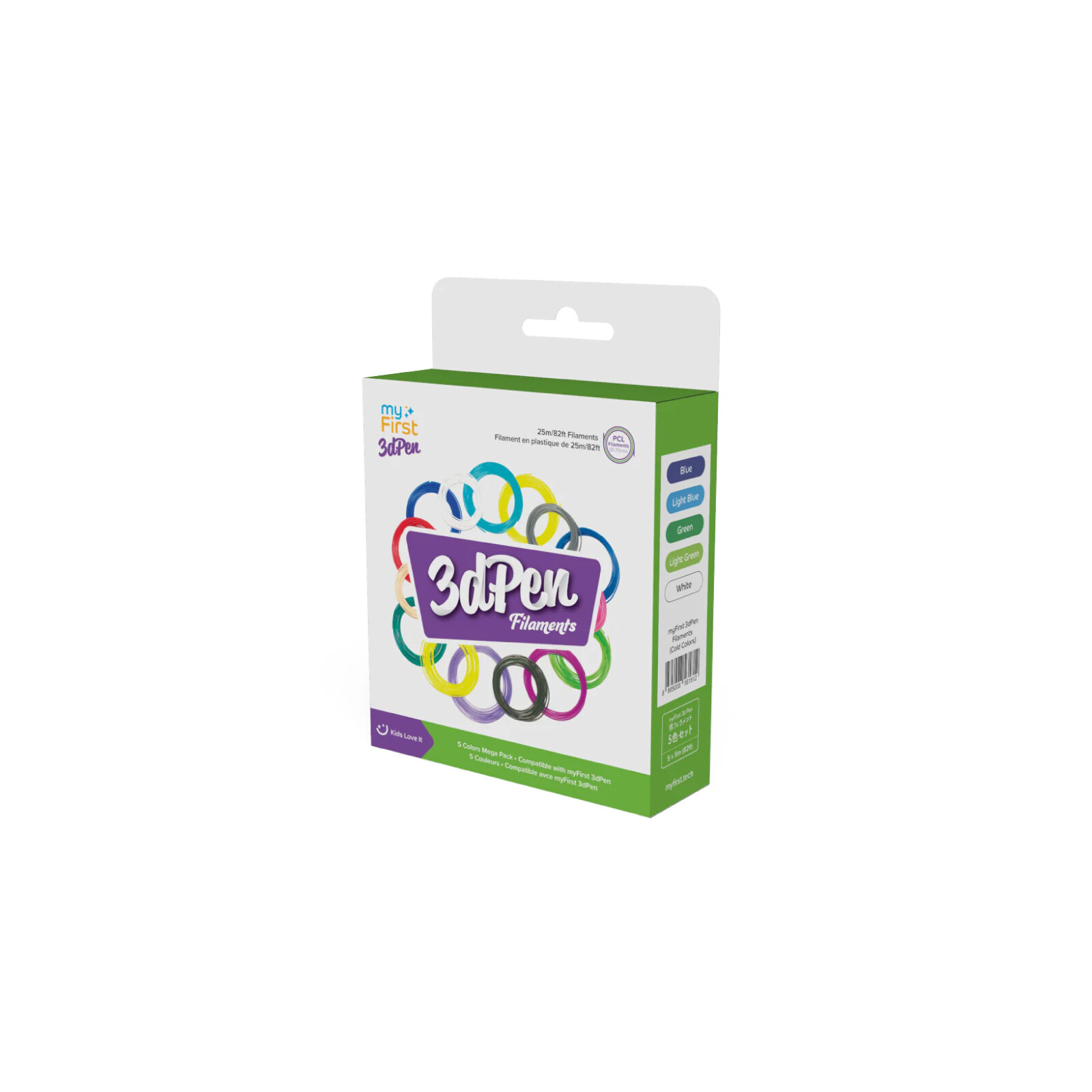 MyFirst 3D Pen Filaments Cold Color 5er Pack