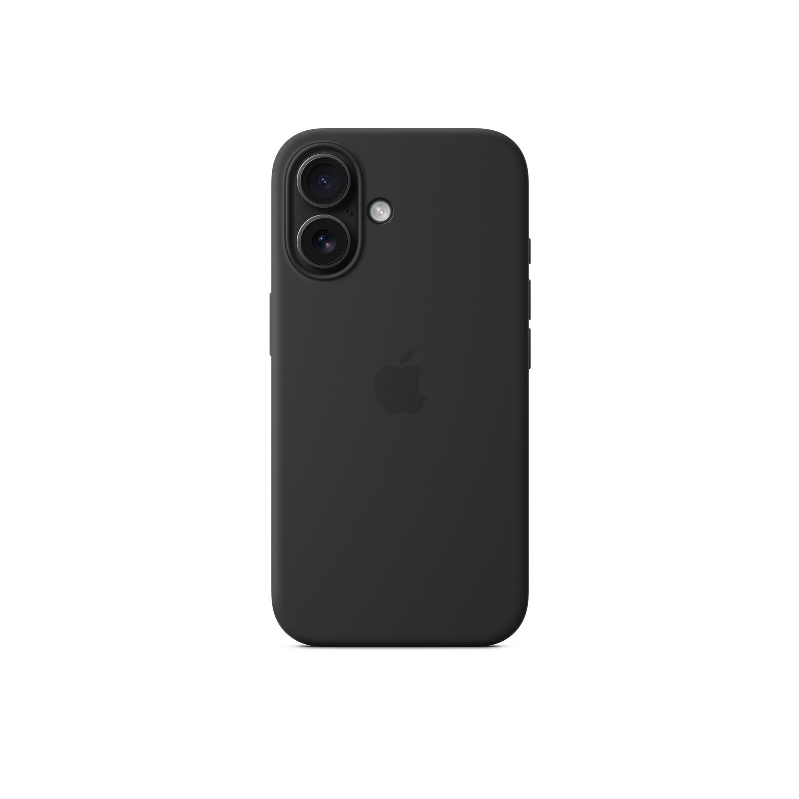 Apple iPhone 16 Silikon Case mit Magsafe black