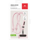 Hama Universal Lanyard für Smartphones Hellrosa