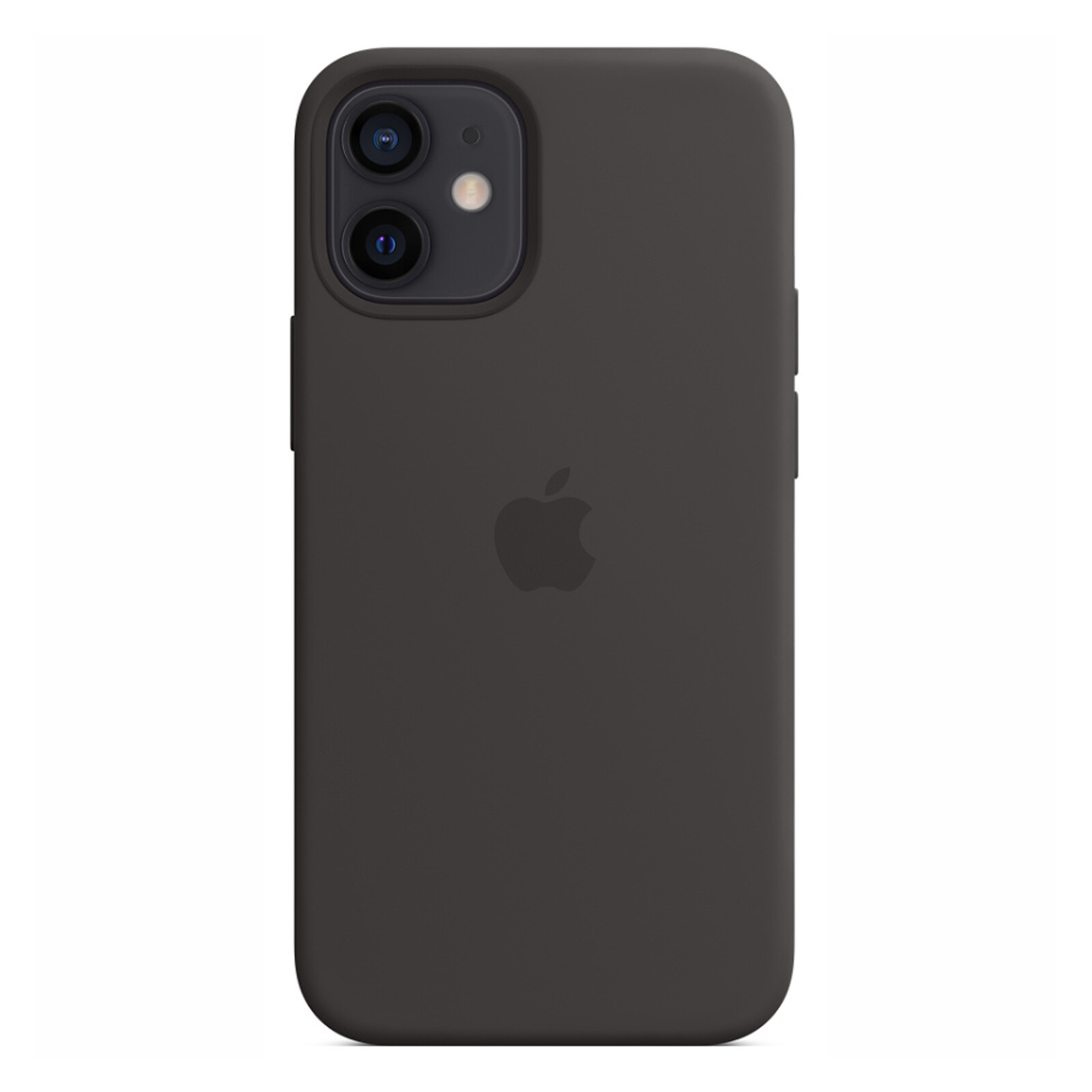 Apple iPhone 12 mini Silikon Case mit MagSafe schwarz