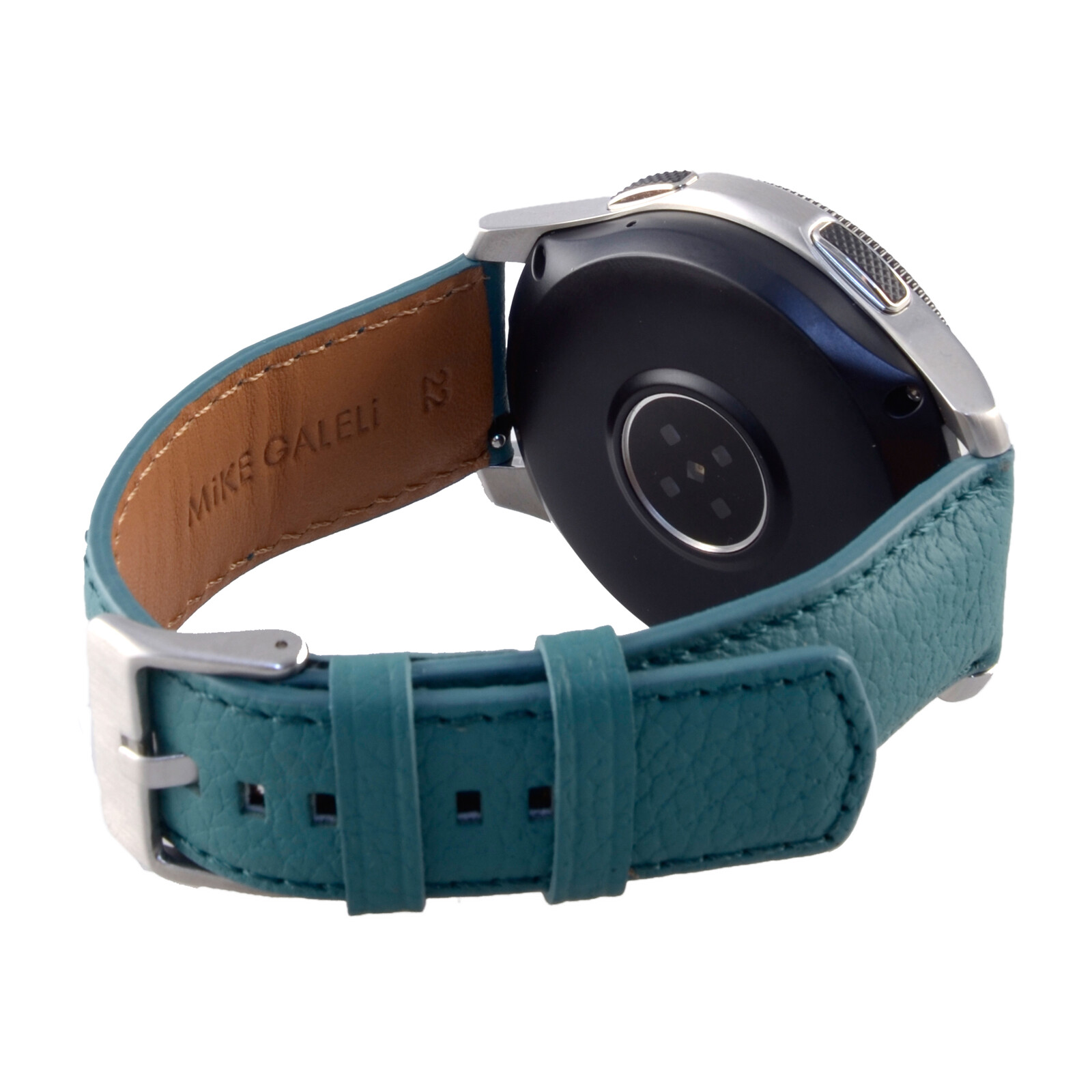 Galeli Band 22mm Echtleder petrol