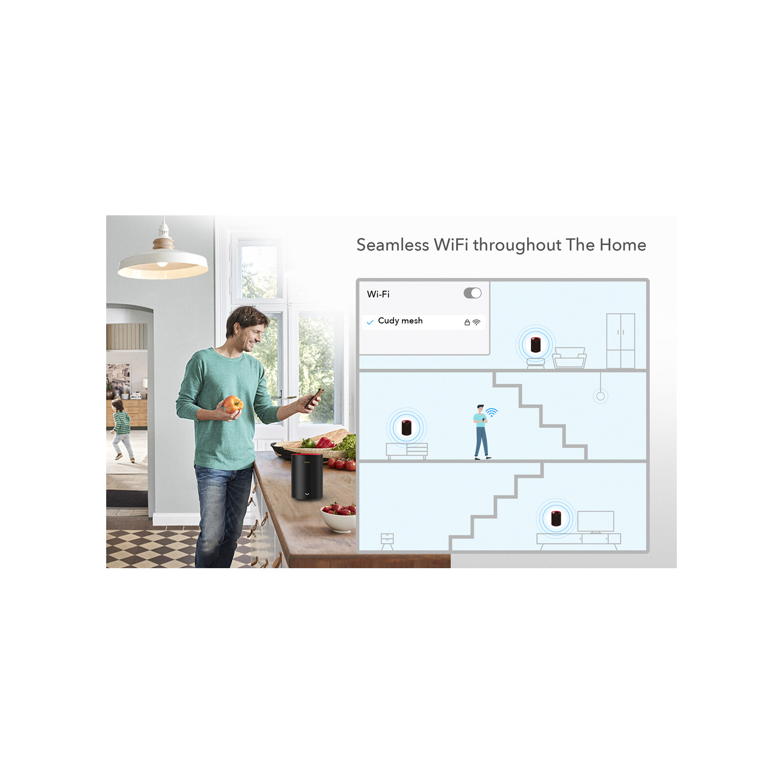  Cudy Cudy AX3000 Wi-Fi 6 Mesh 2.5G Solution 2-Pack 
