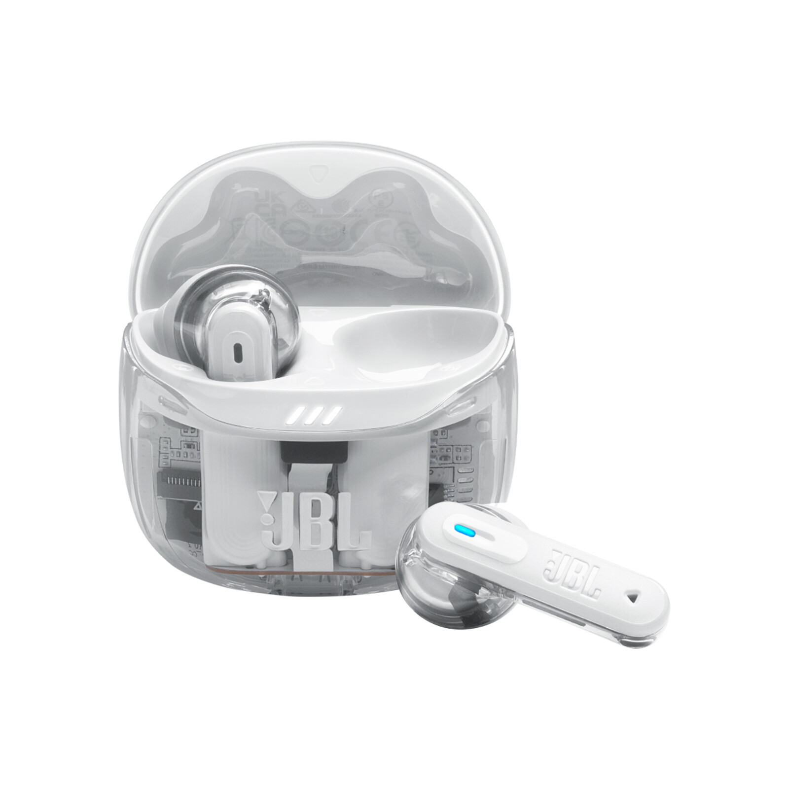 JBL Tune Flex 2 GHOST TWS  kabelloser In-Ear Kopfhörer, weiß