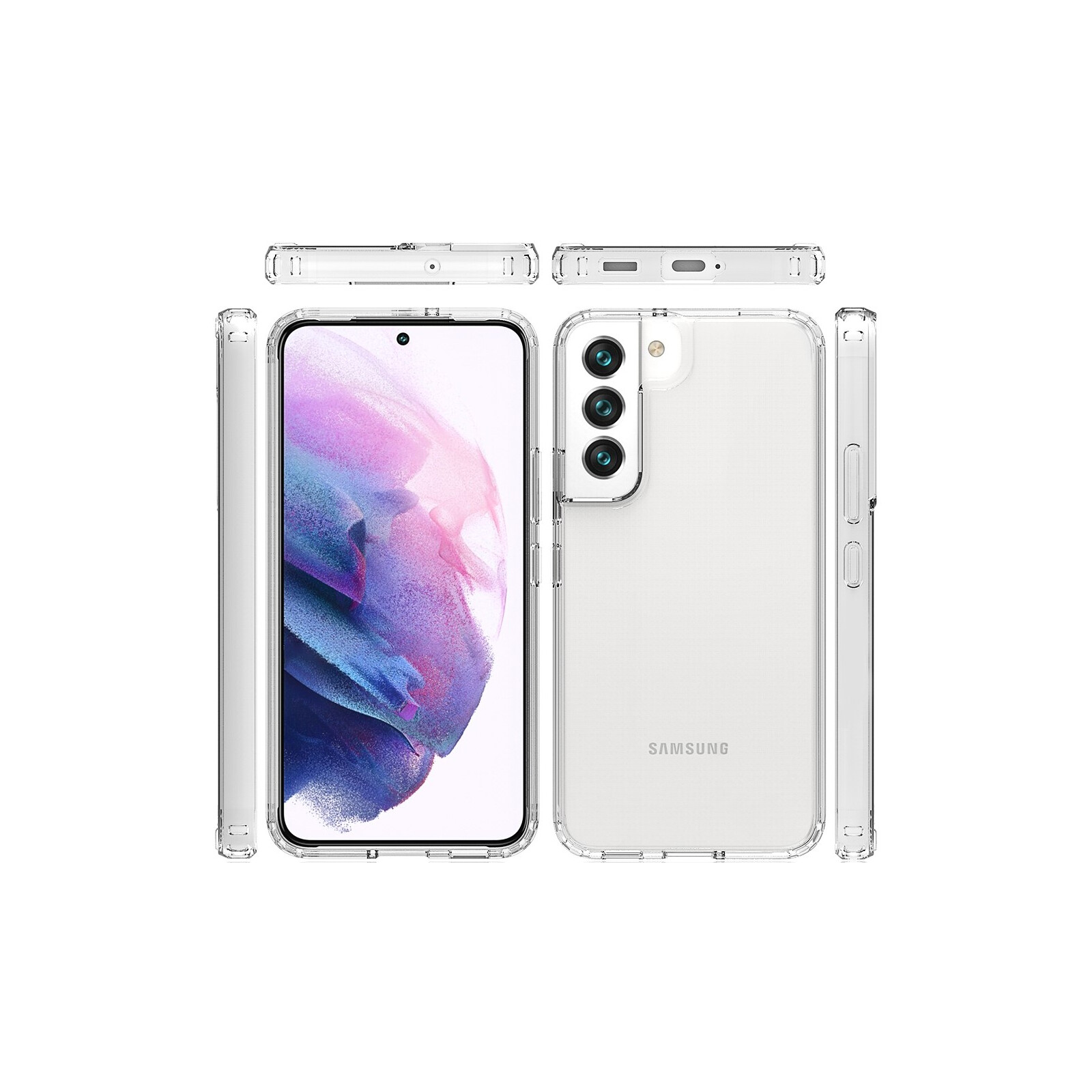 Felixx Back Hybrid Samsung Galaxy S21 FE transparent