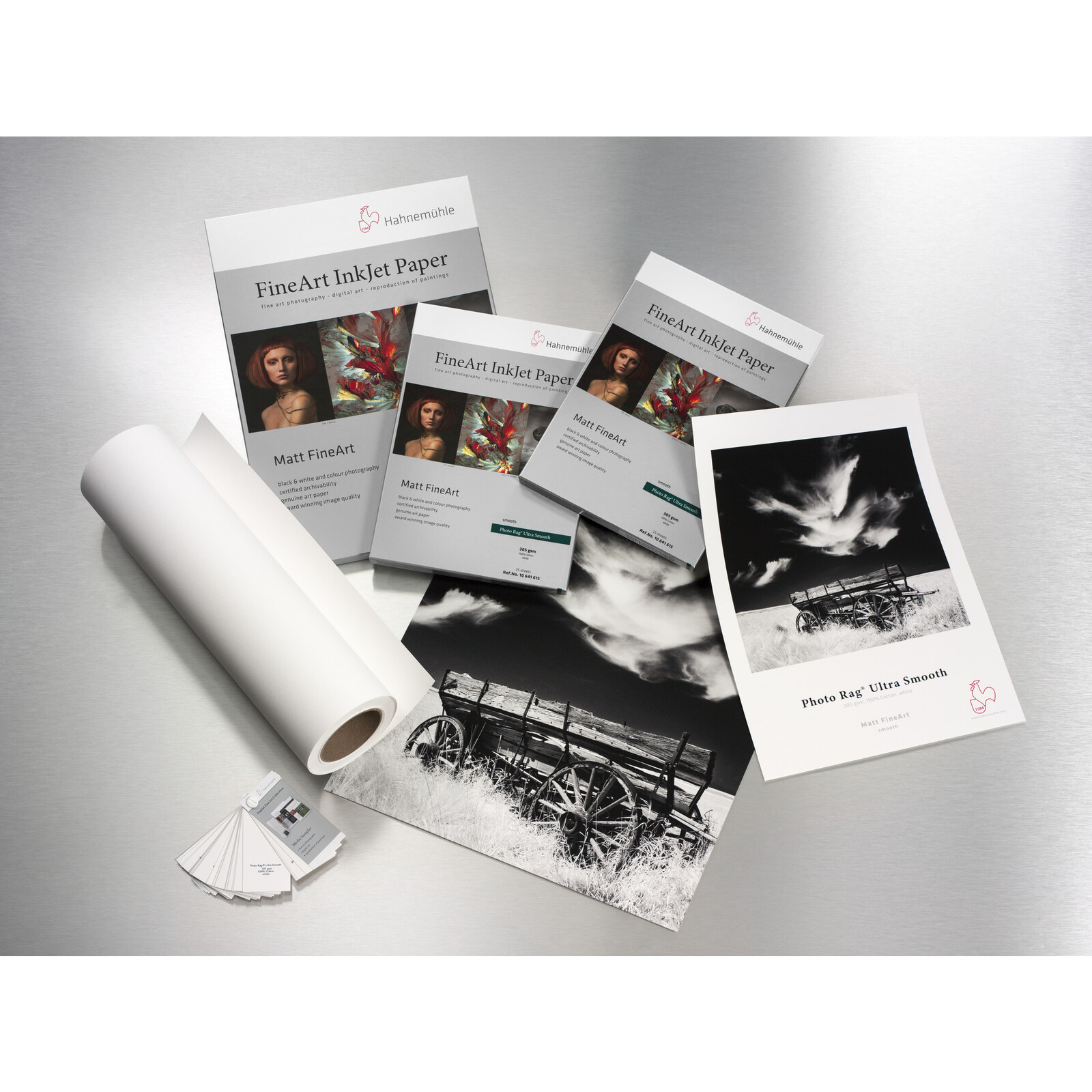Hahnem&uuml;hle Photo Rag Ultra Smooth 305gsm 17" Rolle 12m 