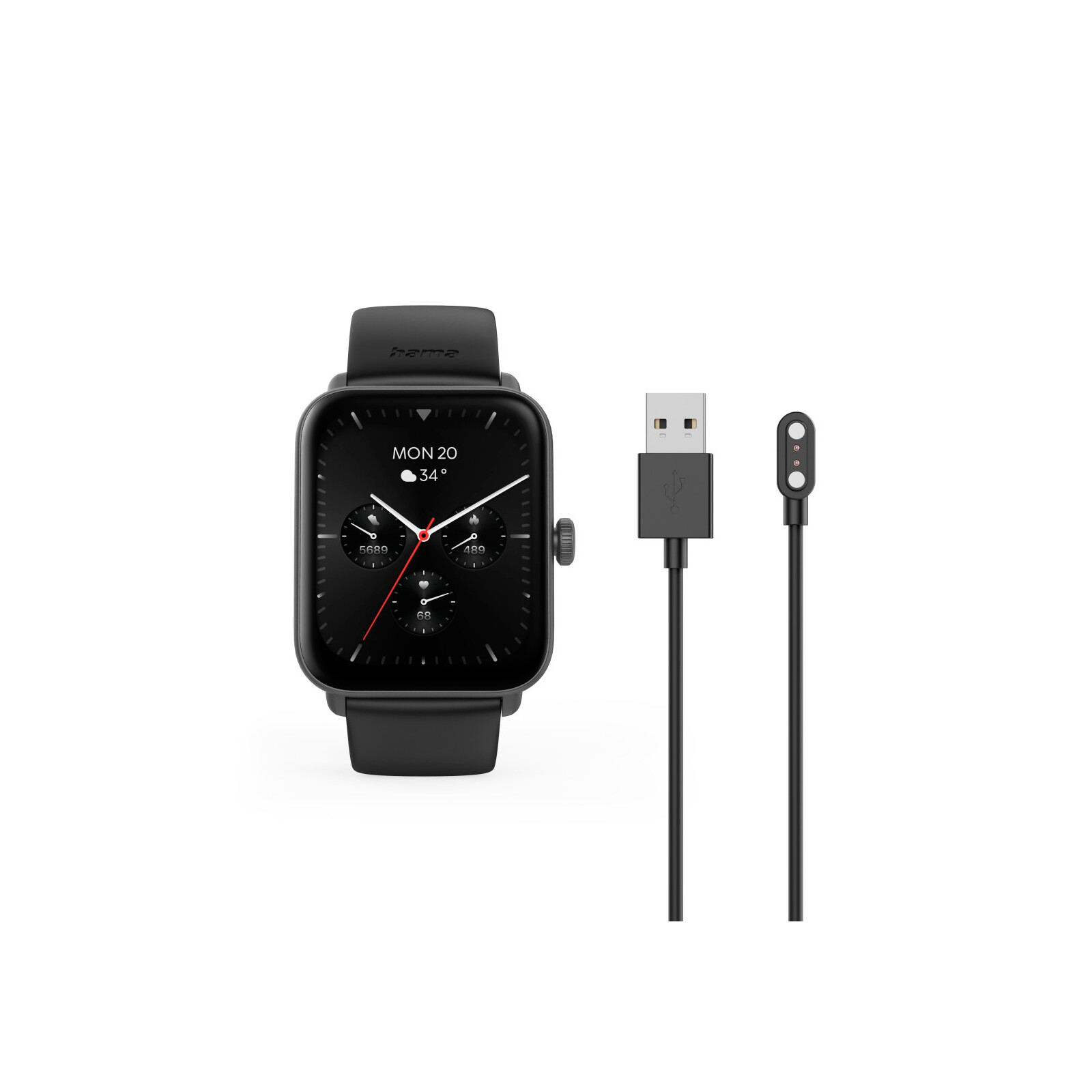 Hama Smartwatch 6010 schwarz
