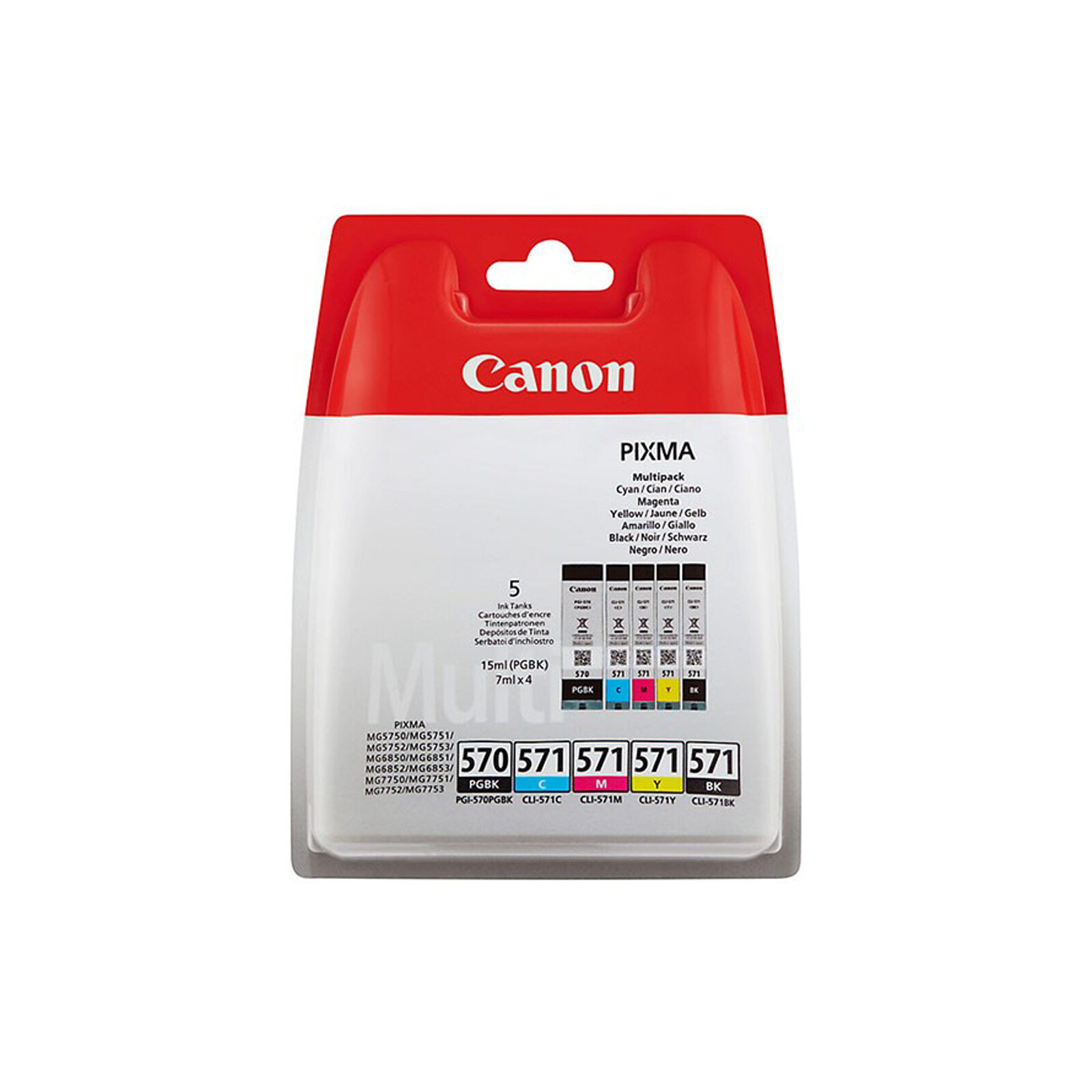 Canon PGI570CLI571 Ink Multi Pack C/M/Y/BK