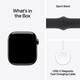 Apple Watch S10 LTE 42mm slate titanium Case+black Band S/M