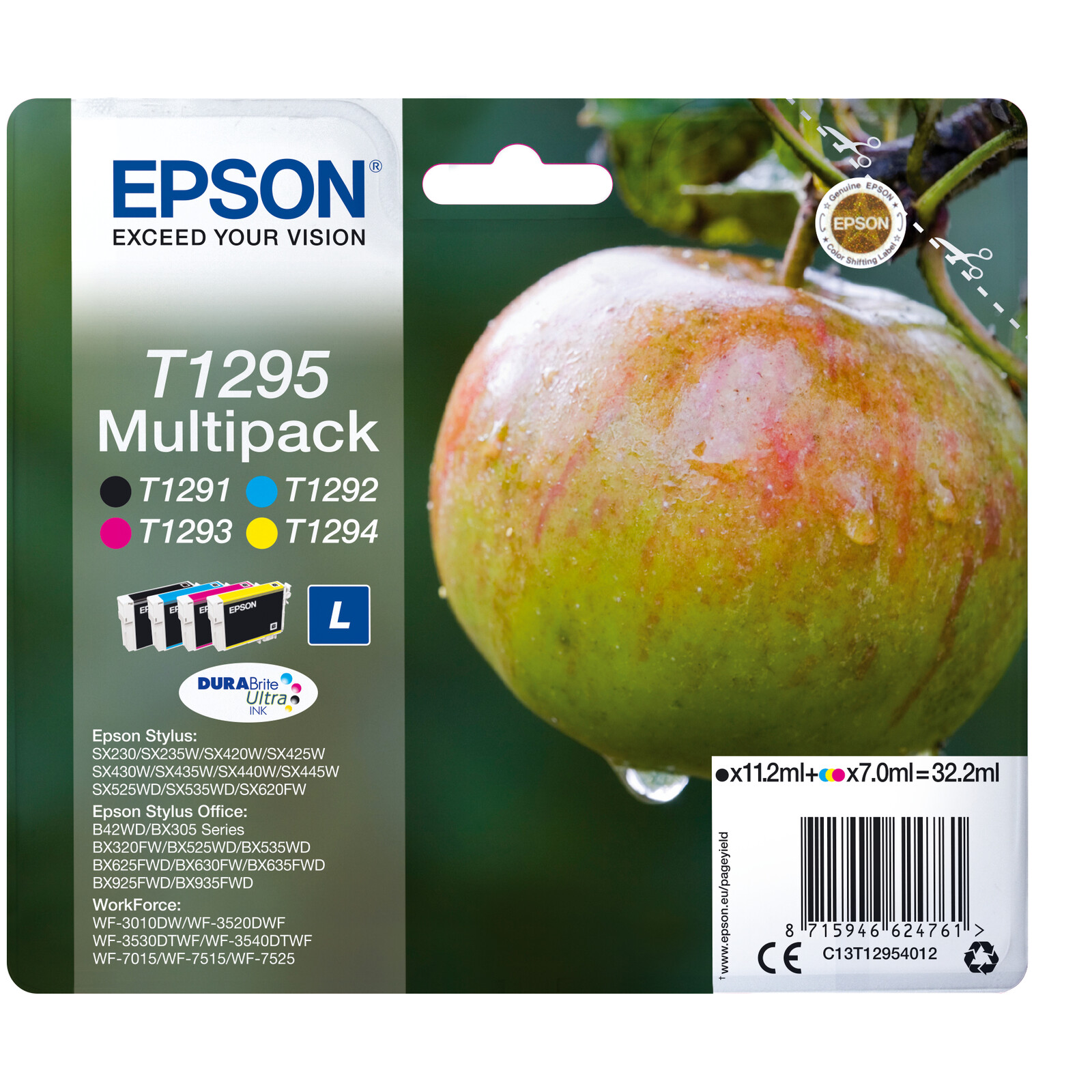 Epson T1295 Tinte Multipack