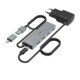 Hama USB-Hub 4 Ports USB-A/USB-C und USB-C Netzteil 