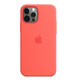 Apple iPhone 12/12 Pro Silikon Case mit MagSafe zitruspink