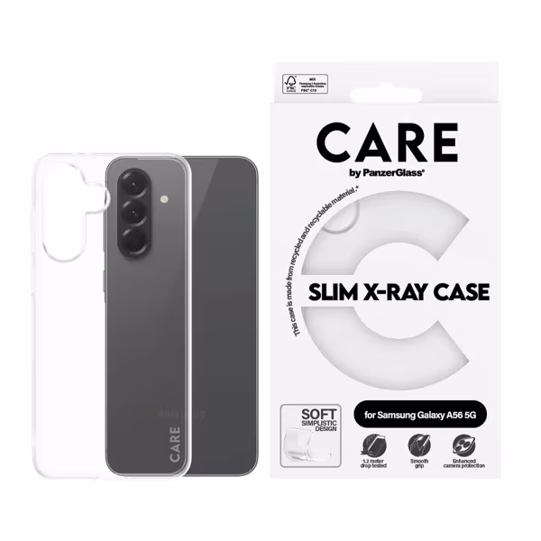 CARE PanzerGlass Case Trans XRay Soft Samsung Galaxy A56 5G