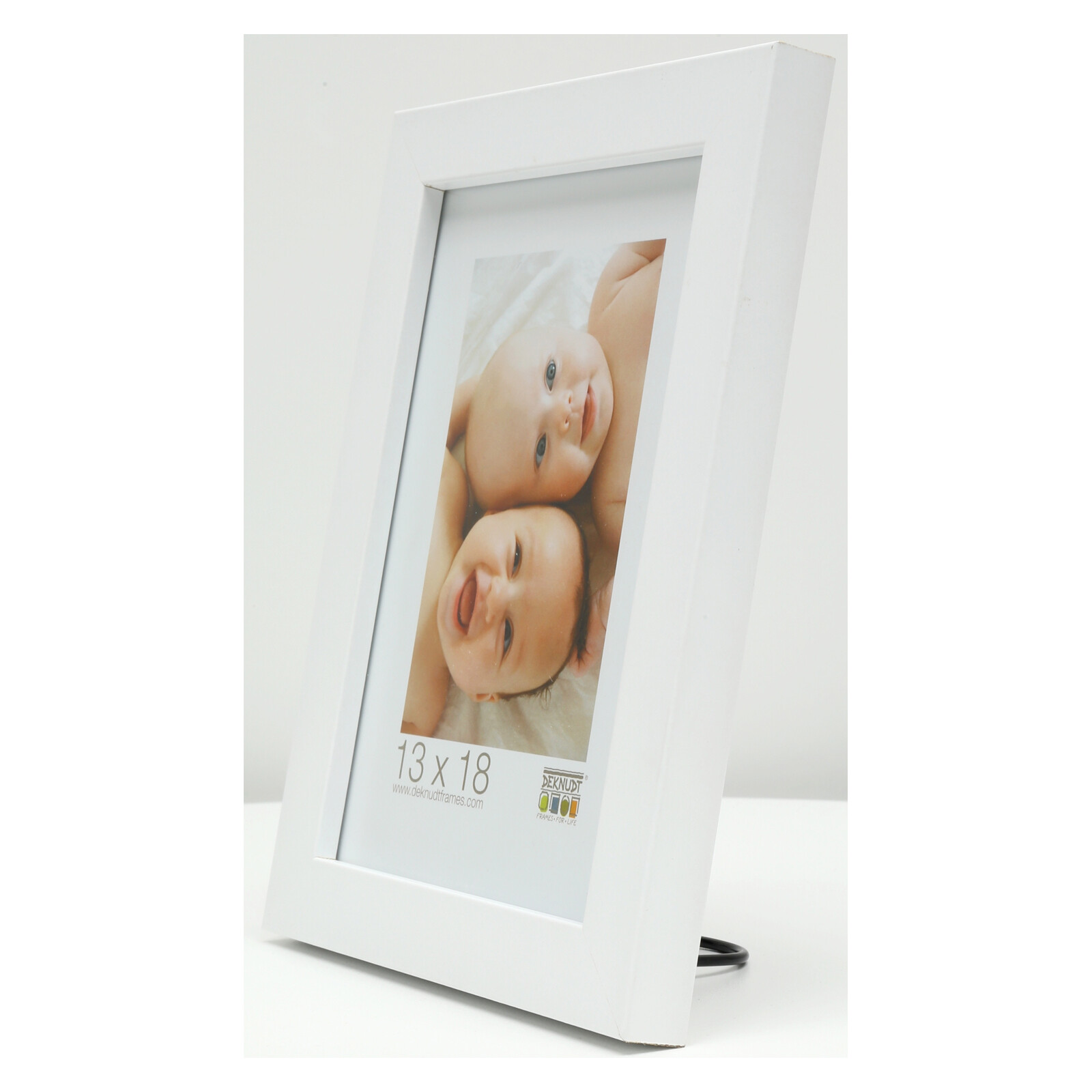 Bilderrahmen Deknudt 20x30cm Holz weiß S45SK1