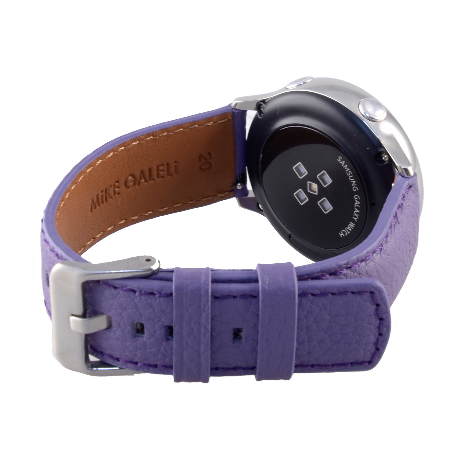 Galeli Band 20mm Echtleder traube