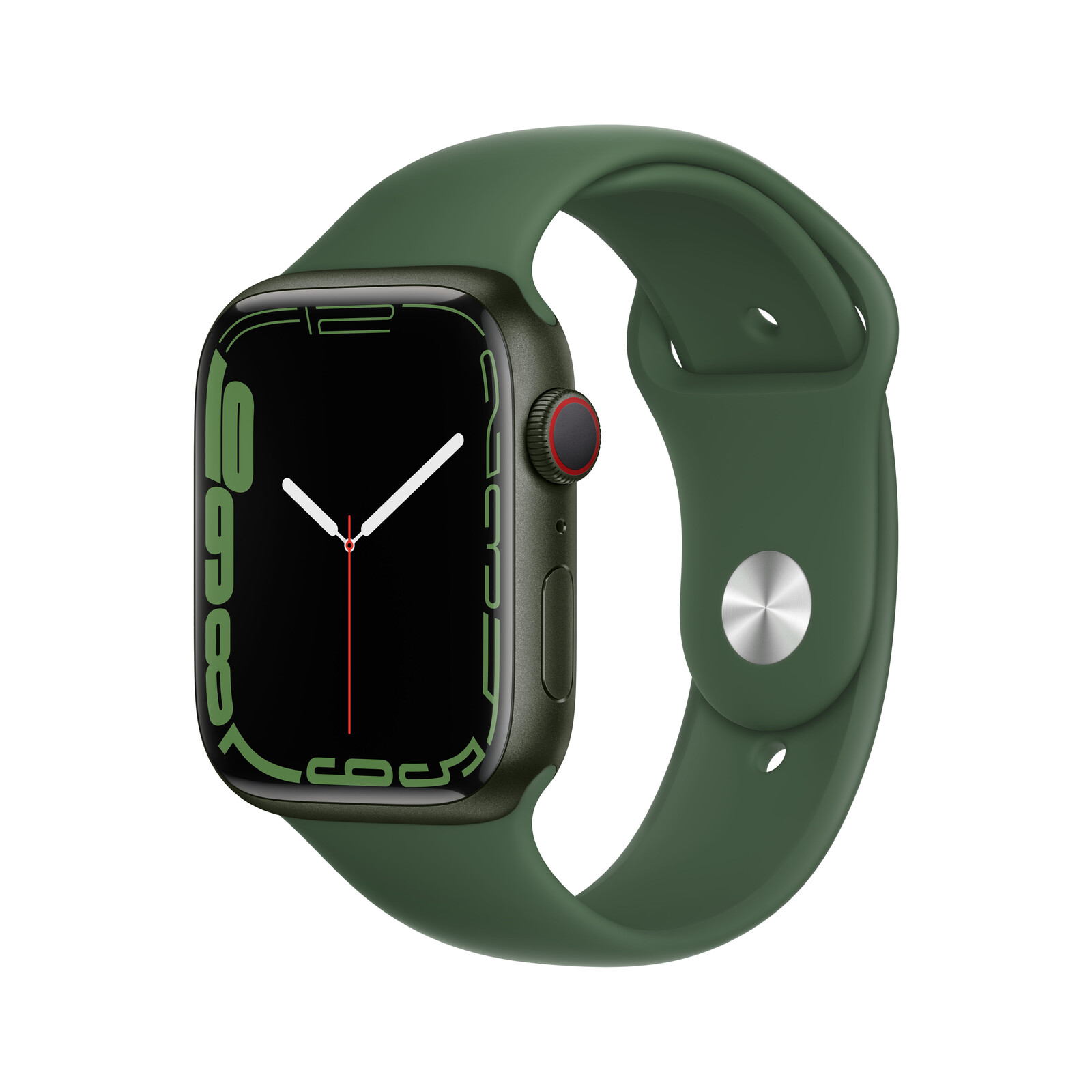 Apple Watch Series 7 Cellular Alu grün 45mm kleegrün