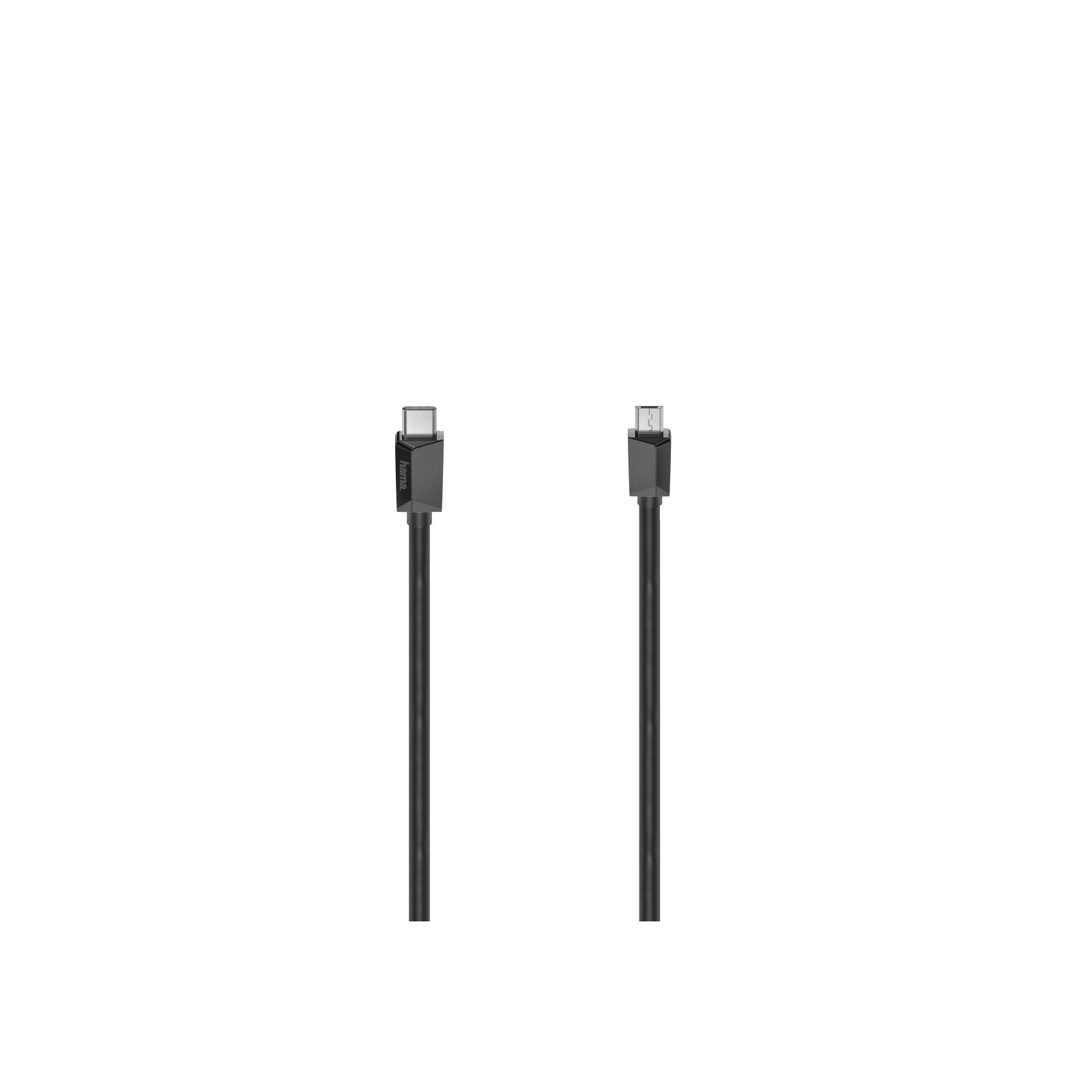 Hama 200644 USB-C-Kabel Micro-USB-Stecker 0,75m