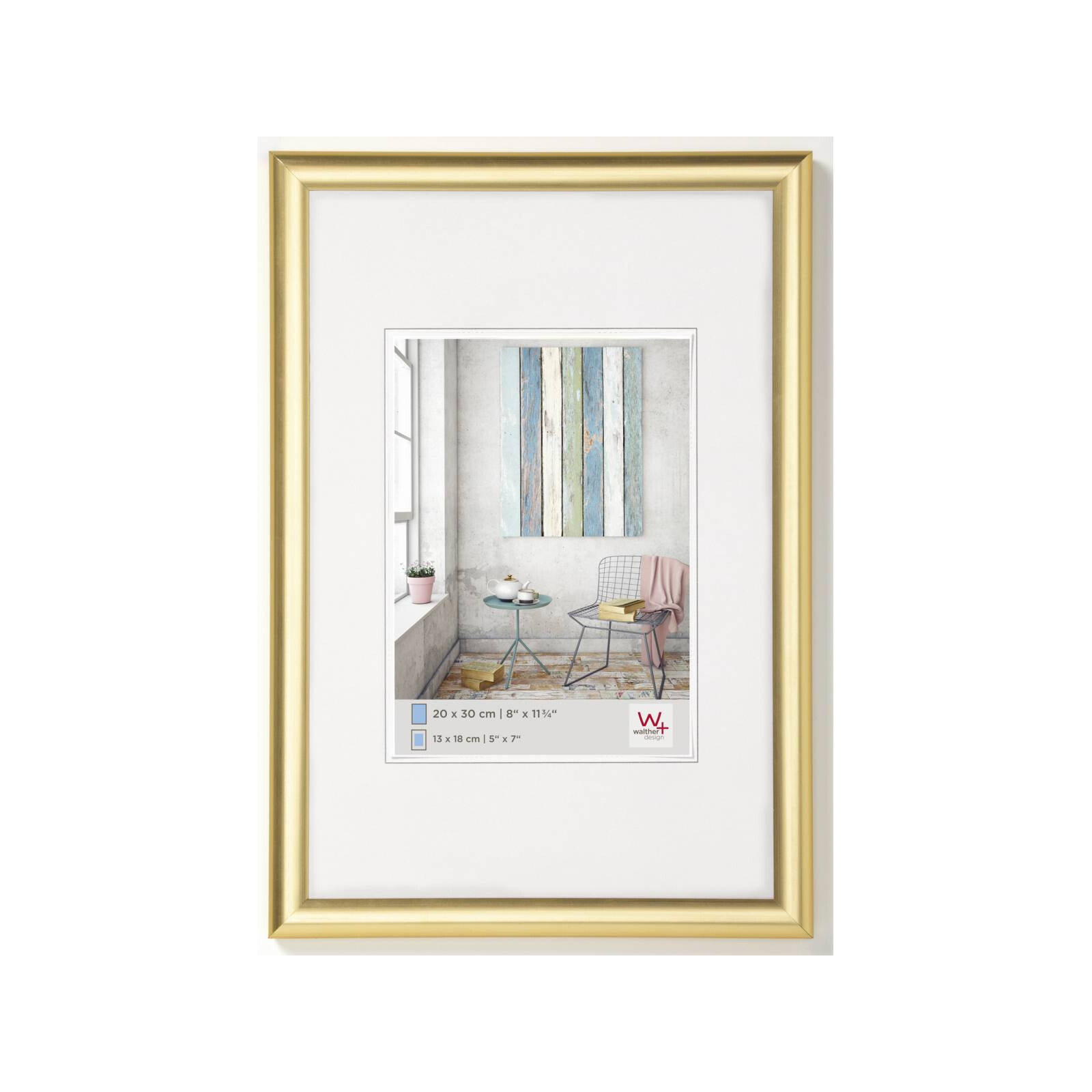 Trendstyle 20x30 Kunststoff gold