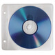Hama 84101 CD/DVD Ringbuch Hüllen 50er Pack 