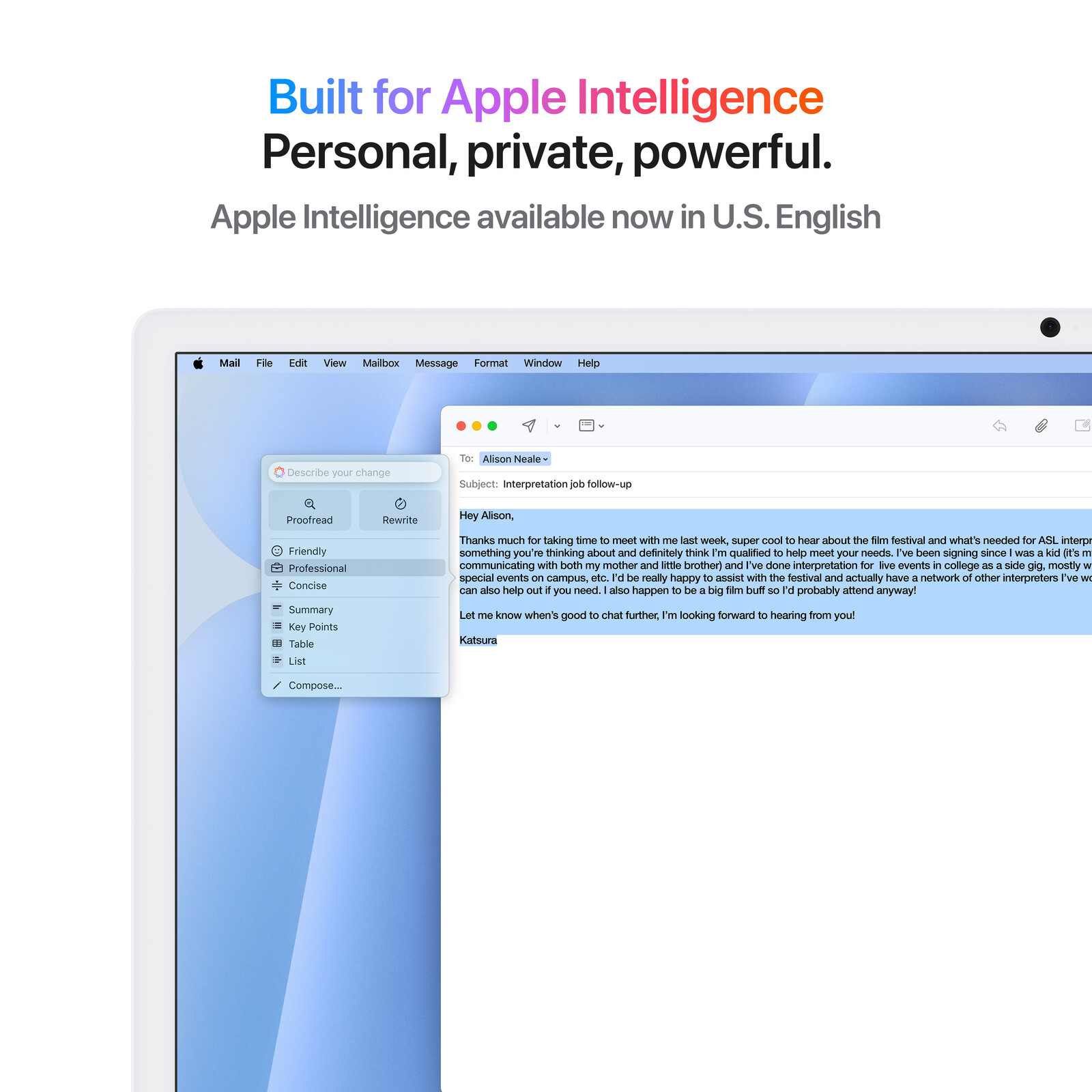 Apple iMac 24"  4.5K/M4/10CPU/10GPU/24GB/512GB, blau