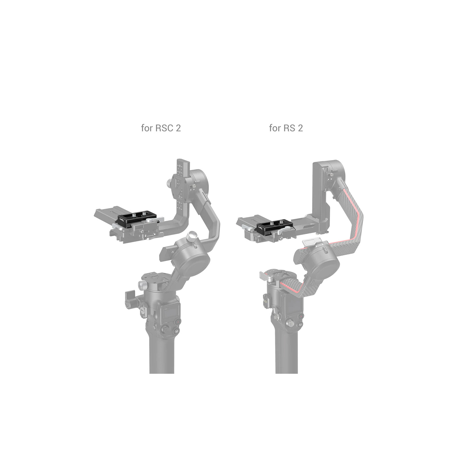 SmallRig Arca-Typ Schnellwechselplatte für DJI RS 2 
