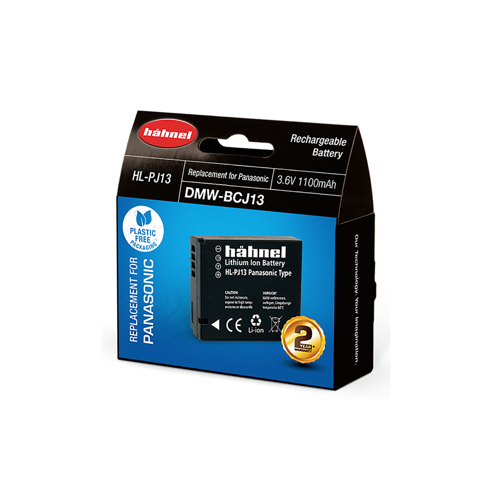 Hähnel Panasonic DMW-BCJ13 Akku
