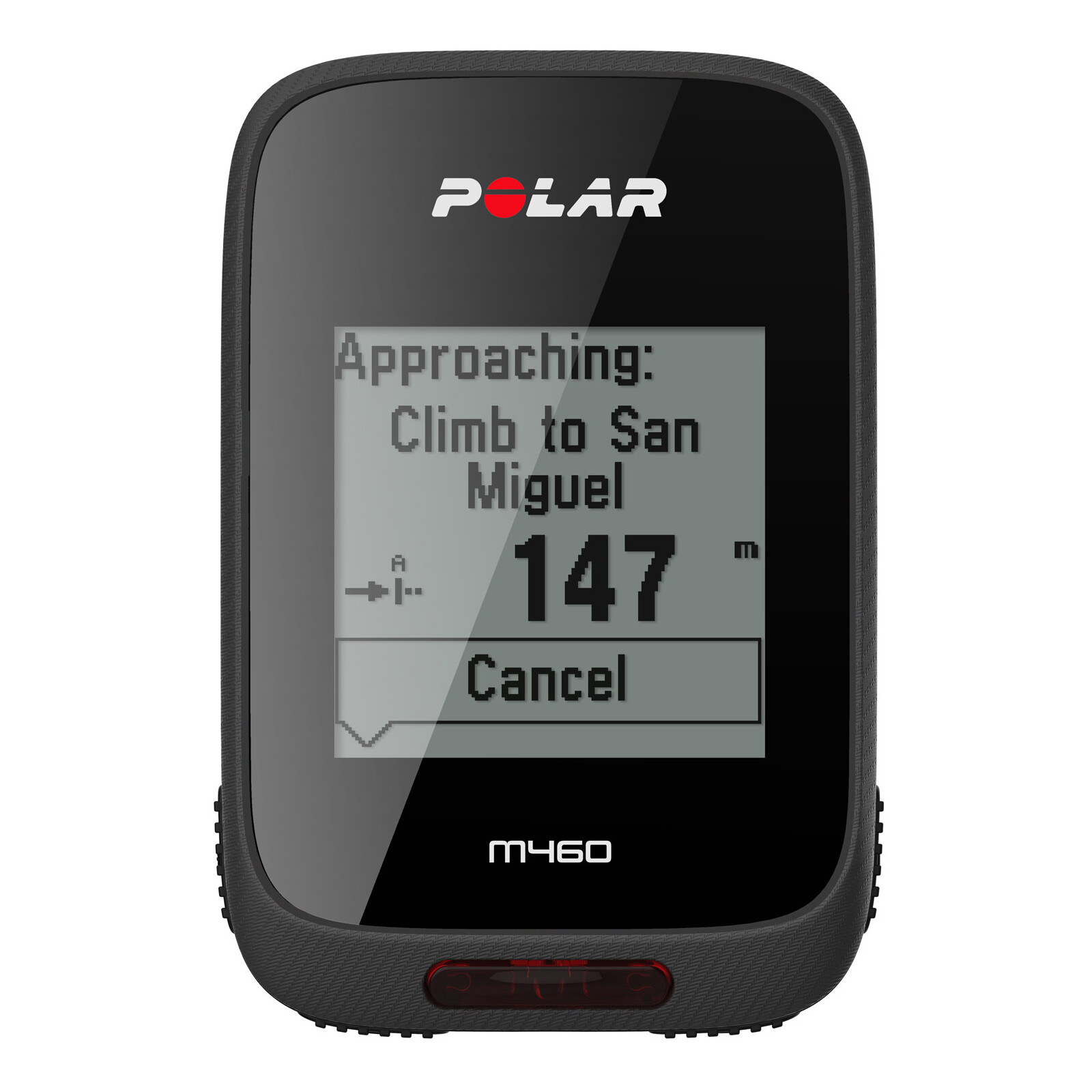 Polar M460 HR Fahrradcomputer + H10 Herzfrequenz-Sensor