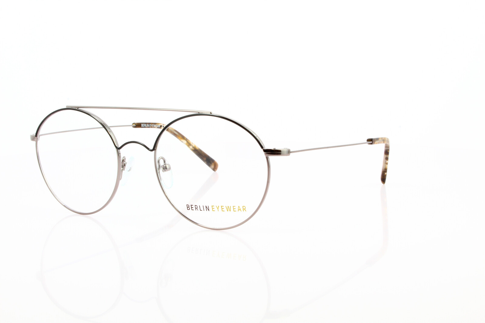 Berlin Eyewear BERE 146-1H Metallbrille Doppelsteg Rund